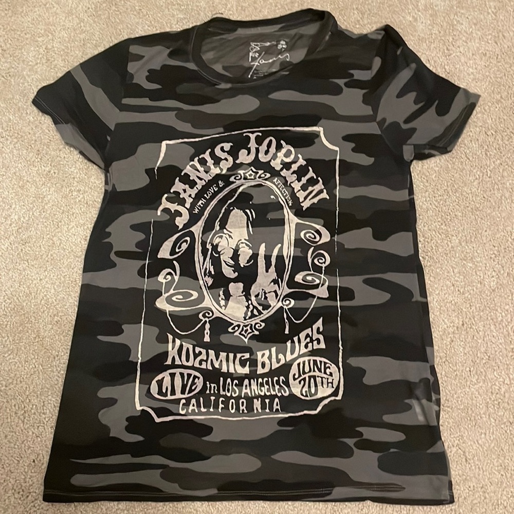 Rare Lucky Brand Artist (Janus Joplin) Layering T-shirt. Size small